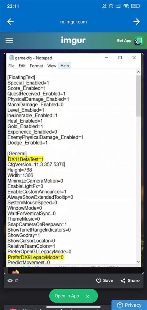 LOL FPS drops to ZERO after Windows 10 update : .
